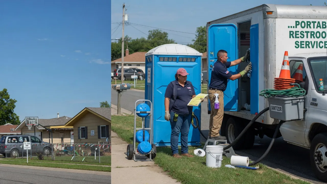 Portable Toilet Rental in Wellington, IL near me